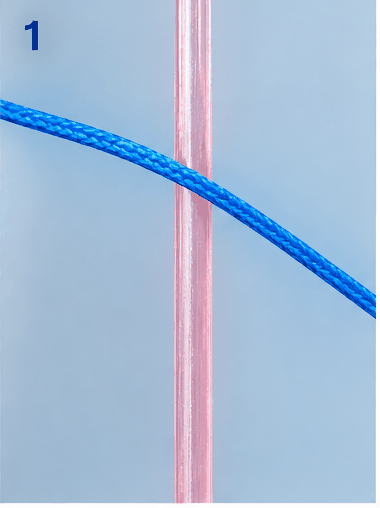 FG Knot being tied step by step