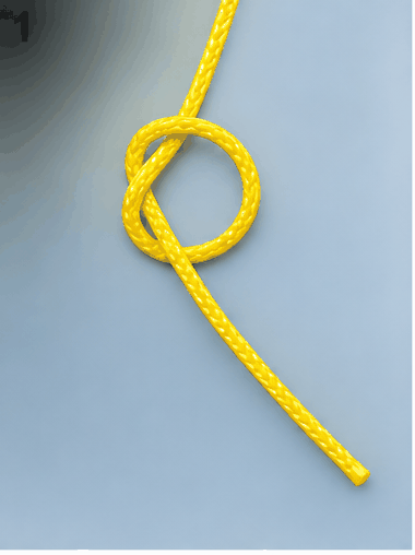 Non-Slip Loop Knot being tied step by step