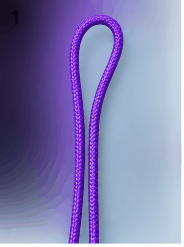 Surgeon's Loop being tied step by step